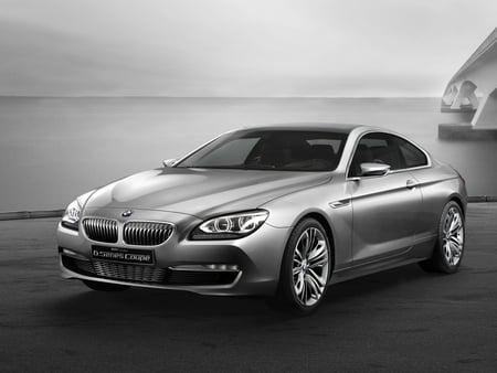 BMW 6 series coupe concept - 6, 6 series, concept, bmw, fast car, coupe