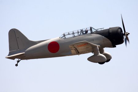 Aichi D3A divebomber - japan, ww2, war, navy, divebomber, aichi, japanese