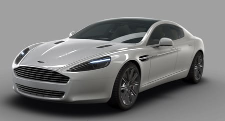 Aston Martin - white, cars, aston martin, sporty