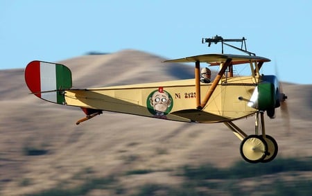 Nieuport 11 Bebe - 1914 to 1918, world war one, italian air force, the great war