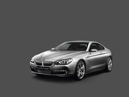 BMW Concept 6 Series Coupe - 2010, coupe, gray, concept