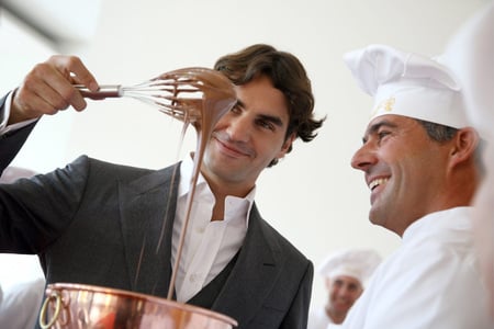 Roger Federer - sports, handsome, male, people, tennis