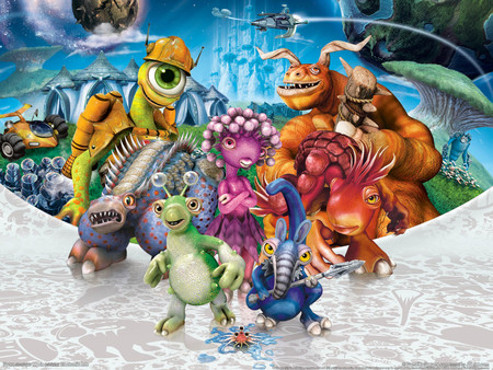 Spore - hd, cartoon, game, spore