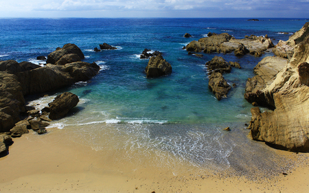 Narooma - nature, beach, landscape, ocean, rocks