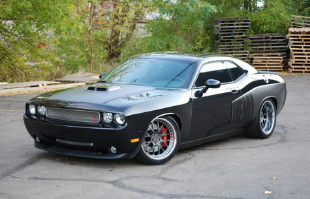 Dodge Challenger Hemi - challenger, car, dodge, hemi, black