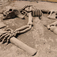 International Sand Sculpture Festival in Antalya