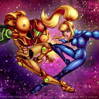 Samus Armor and Samus Zero Suit