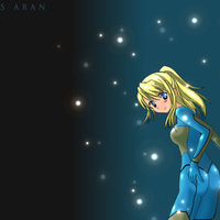 Zero Suit Samus Starry Night