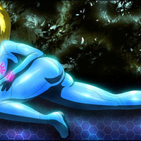 Zero Suit Samus Laying