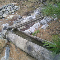 naturs greeting croniriver  in mountain...