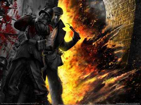 The Saboteur - ea game, the saboteur, blast, game, adventure, hd, weapon