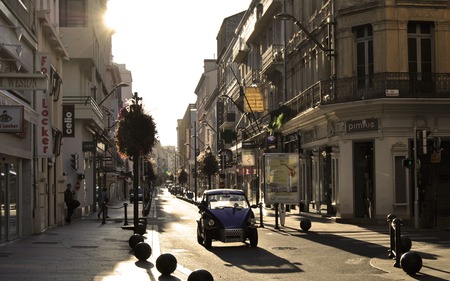 Morning in Cannes - street, city, morning, early, architecture