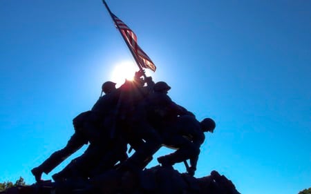 Sacrifice - ww2, statue, conmemoration, architecture, monument