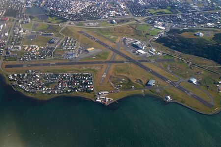 Airports - Iceland, Reykjavik International Airport - airport, reykjavik, iceland, aerial views