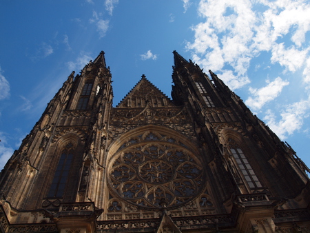 Praga - building, hradcany, praha, church