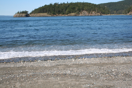 Deception pass East Beach. - water, beach, parks, waves