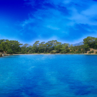 Dead sea (Oludeniz) Turkey