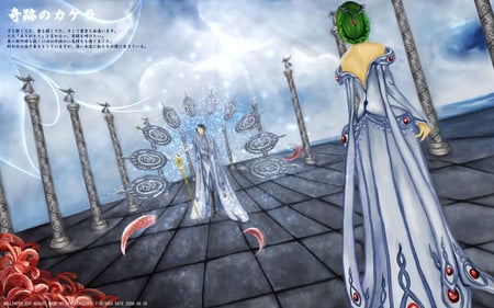 Miracle - lamperouge, anime girl, cc, lelouch, miracle, code geass