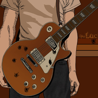 Lucille guitar of Ryusuke ("Ray") Minami