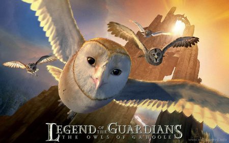 Legend of the Guardians - owl, white, movies, cool, legend of the guardians