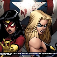 Spider Woman and Miss Marvel