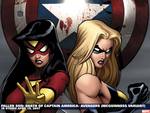 Spider Woman and Miss Marvel