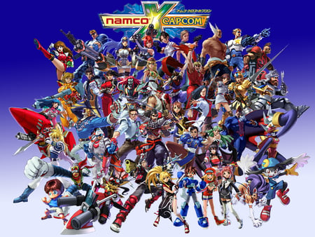 Namco - wallpaper, namco, capcom, x