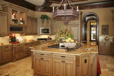 Luxury Kitchen - house, luxury, wood, kitchen, architecture