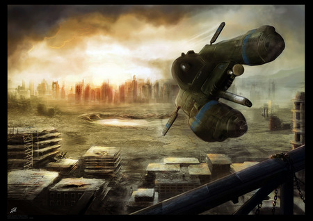 Disaster - hd, aircraft, destrution, game, disaster