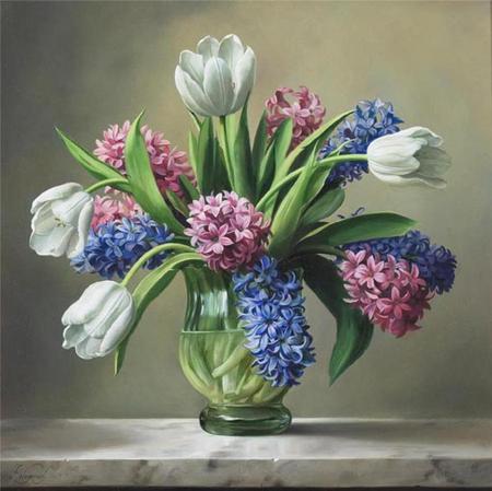 Hyacinths & Tulips