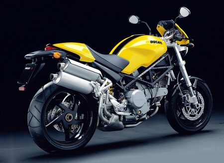 2005-Ducati-Monster-S2R. - ducati, monster, s2r, yellow, motorcycle