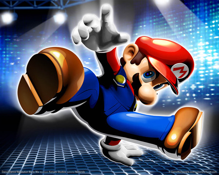 Mario Dance revolution - mario, dance, game, bros