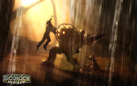 Bioshock - video, bioshok, game, sister