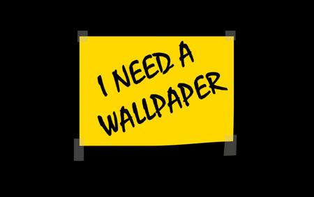 Funny - wallpaper, funny, black, yellow