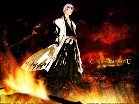 Ichimaru Gin - gin, anime, bleach, traitor, ichimaru, sninigami