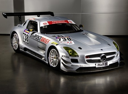 AMG SLS63 GT3 (C197) '2010 - car, sls63, amg, tuning, gt3