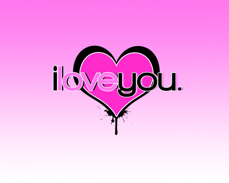 i love you - love, i love you, pink, heart, you, pink-valentines day