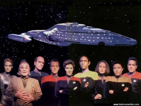 Star Trek Voyager - cast, voyager