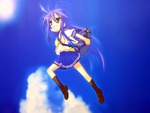 izumi_konata lucky_star parody toki_wo_kakeru_shoujo