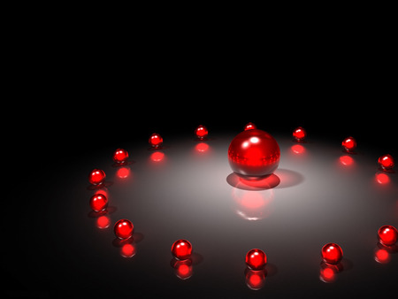 Red Spheres