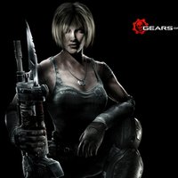 Gears of War 3 - First Girl on GoW3!