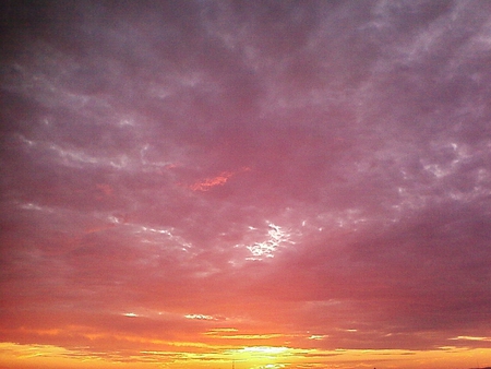 only in oklahoma - nature, sky, amazing, breathtaking, sunset