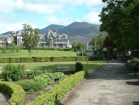 Keswick - scenery, gardens, mountain, keswick