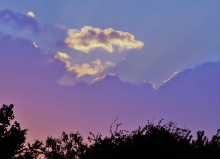 Beautiful Sky - sky, color, clouds, light