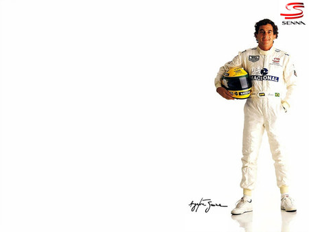 Ayrton Senna - male, people, f1, driver