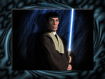 Spock with LightSaber