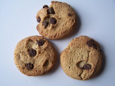 tasty looking cookies i had a bite already - cookies, yummy, tastey