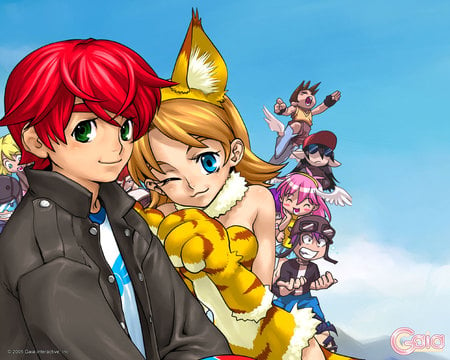 Gaia Online - anime, sky, gaia, online