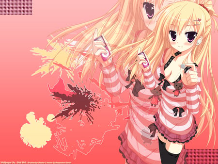 Musical - sexy, girl, pink, music, anime, ipod, cute