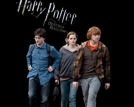 Trio Deathly Hallows - horcruxes, hermione, ron, harry